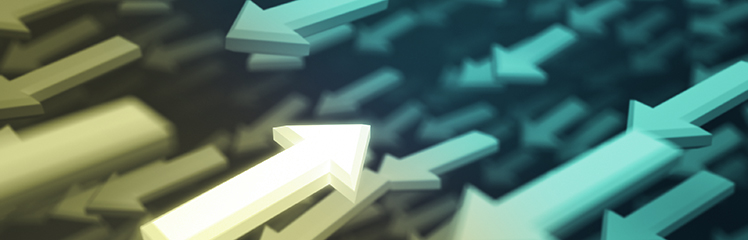 CashConversionArticleBanner_iStock-172307956 Green and blue arrows